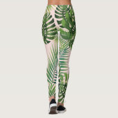 Leggings motif feuille (Dos)
