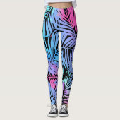 Leggings motif feuille (Devant)