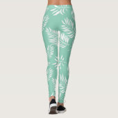 Leggings Motif feuille 14 (Dos)