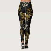 Leggings Motif feuille 16 (Dos)
