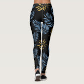 Leggings Motif feuille 17 (Dos)