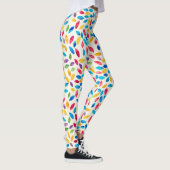 Leggings Motif Feuille aquarelle (Droite)