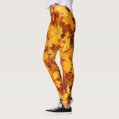 Leggings Motif Feuille d'Érable-25877 (Gauche)