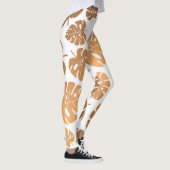 Leggings Motif Feuille d'or (Droite)