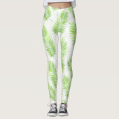 Leggings Motif feuille Palm (Devant)
