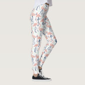 Leggings Motif flamand Princesse branché (Droite)