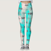 Leggings Motif Flèche amérindienne (Devant)