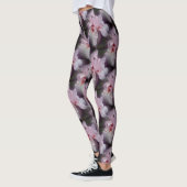 Leggings Motif Fleur Iris Pink (Gauche)