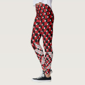 Leggings Motif Flocons de Neige (Gauche)