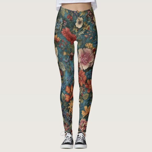 Leggings Motif floral (Devant)