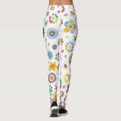 Leggings Motif floral (Dos)