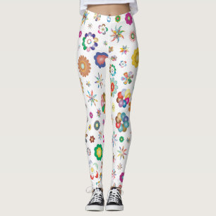 Leggings Motif floral
