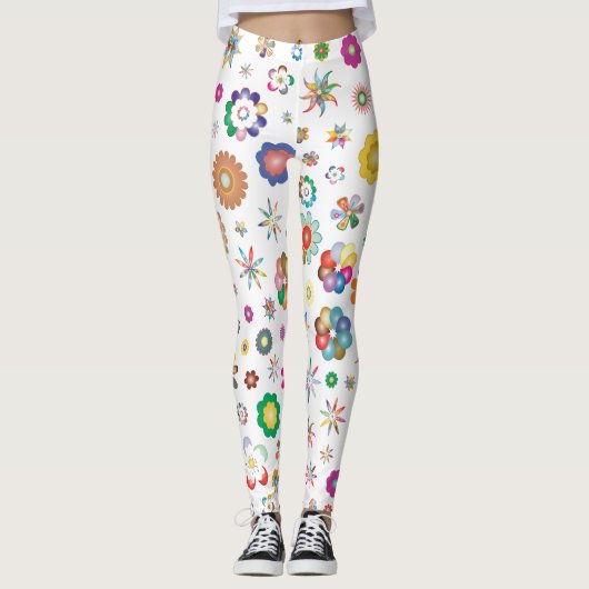 Leggings Motif floral (Devant)