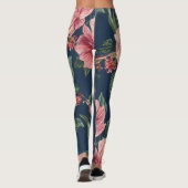 Leggings Motif floral (Dos)