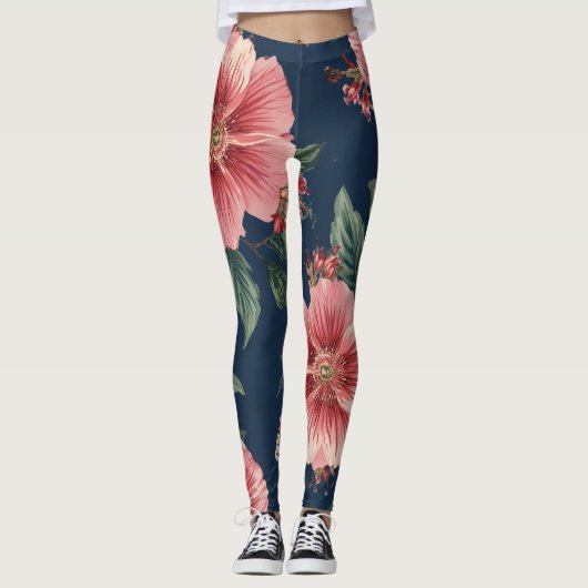 Leggings Motif floral (Devant)