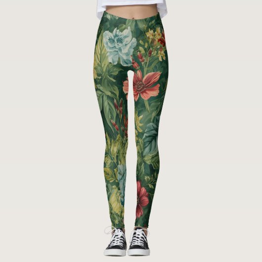 Leggings Motif floral (Devant)