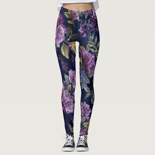 Leggings Motif floral (Devant)