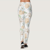 Leggings Motif floral (Dos)