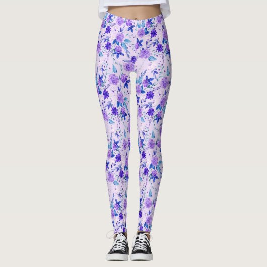 Leggings Motif floral  (Devant)