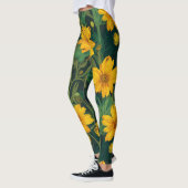 Leggings Motif floral (Gauche)