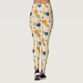 Leggings Motif floral (Dos)