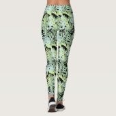 Leggings Motif floral 2 de jungle (Dos)