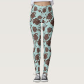 Leggings Motif floral 3 (Devant)