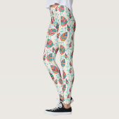 Leggings Motif floral 5 (Gauche)