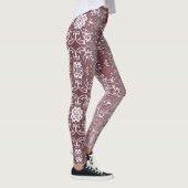 Leggings motif floral baroque (Droite)
