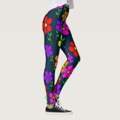Leggings Motif floral coloré (Droite)