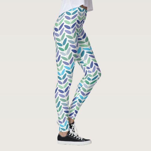 Leggings Motif floral de branche d'amant de nature (Droite)