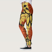 Leggings Motif floral de l'île tropicale (Gauche)