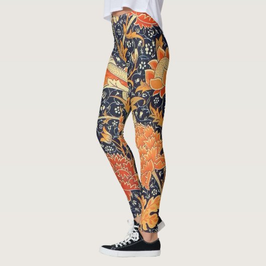 Leggings Motif floral de Nouveau d'art de William Morris (Gauche)