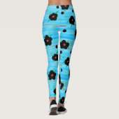 Leggings Motif Floral doux (Dos)