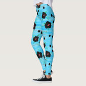 Leggings Motif Floral doux (Gauche)