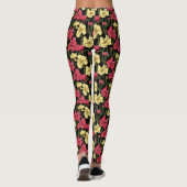 Leggings Motif floral élégant 2 (Dos)