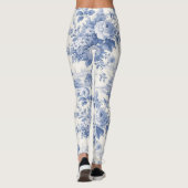 Leggings motif floral français (Dos)