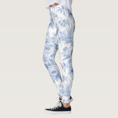 Leggings motif floral français (Gauche)