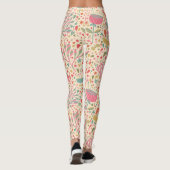 Leggings Motif floral lumineux (Dos)
