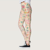 Leggings Motif floral lumineux (Gauche)