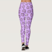 Leggings Motif Floral mou (Dos)