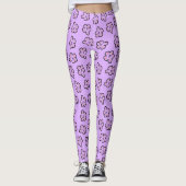 Leggings Motif Floral mou (Devant)