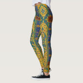 Leggings Motif floral persan décoratif complexe (Gauche)