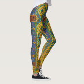 Leggings Motif floral persan décoratif complexe (Droite)