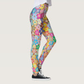 Leggings motif floral pour légumineuses classiques (Droite)