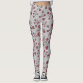 Leggings Motif Floral sans transparence (Devant)