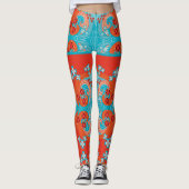 Leggings motif floraux (Devant)