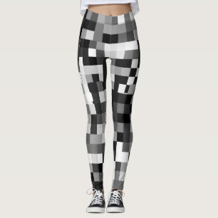 Leggings Motif flou pipelé