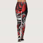 Leggings motif fractal (Dos)