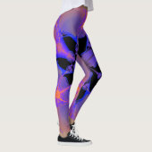 Leggings Motif fractal Abstrait (Droite)